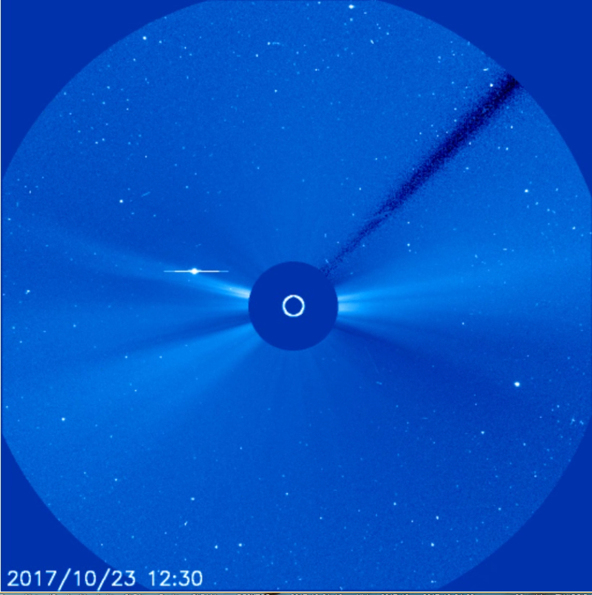 PLANET X in SPACE WHY NOBODY Can See It LASCO C3 Monitor
