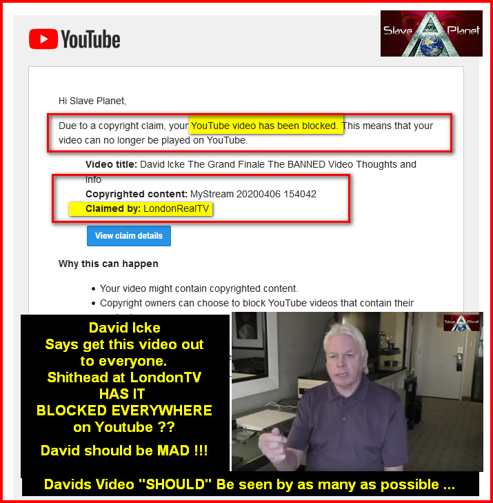 David Icke Banned Video 