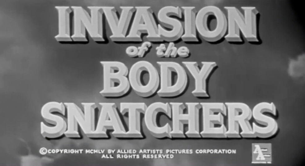 Invasion of The Bodysnatchers 1956 Old Classic Movie