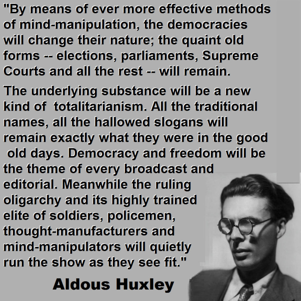 Aldous Huxley BRAVE NEW WORLD Live TV Interview 1958