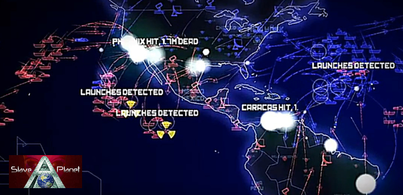 WW3 reactive active simulation as East West clash in the Final Conflict