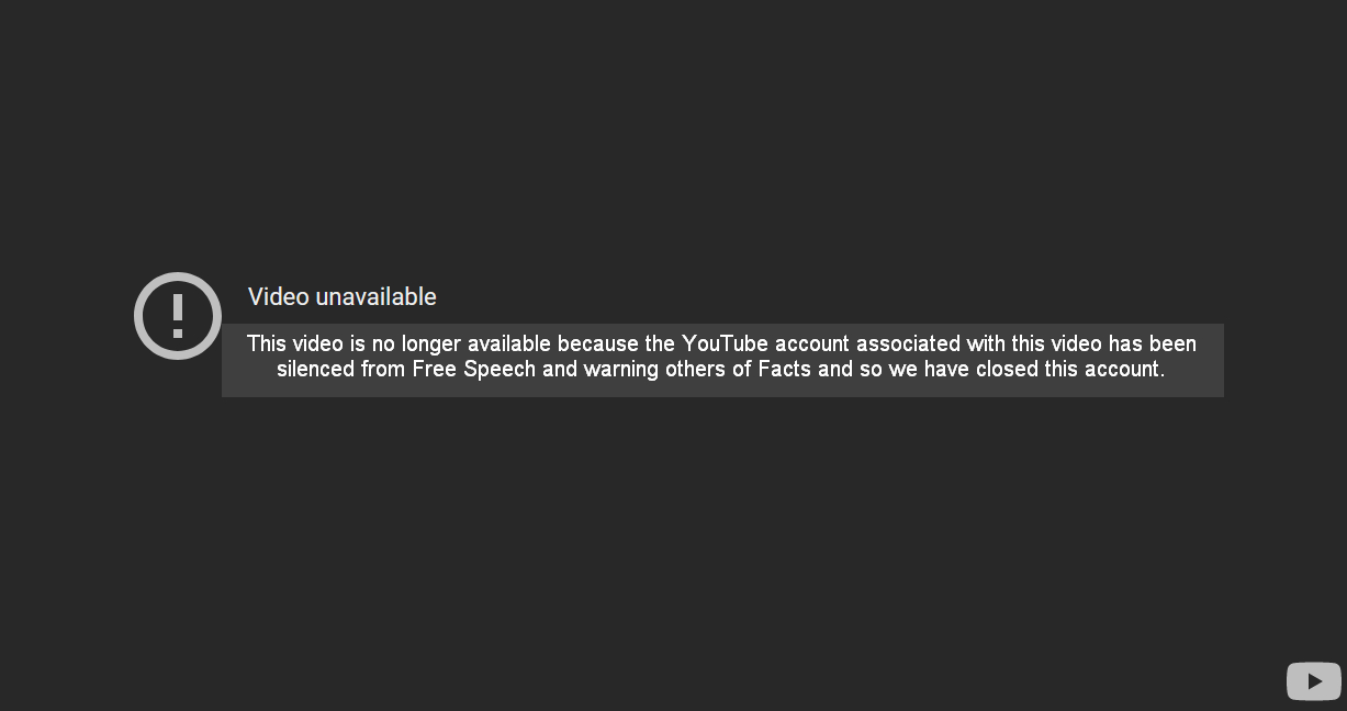 ESi Banned on Youtube