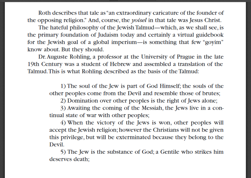 The Talmud The ORIGINS of The NEW WORLD ORDER