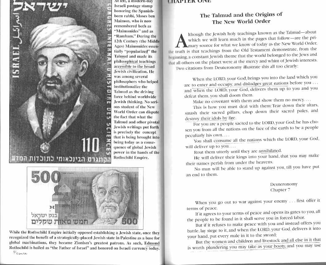 The Talmud The ORIGINS of The NEW WORLD ORDER