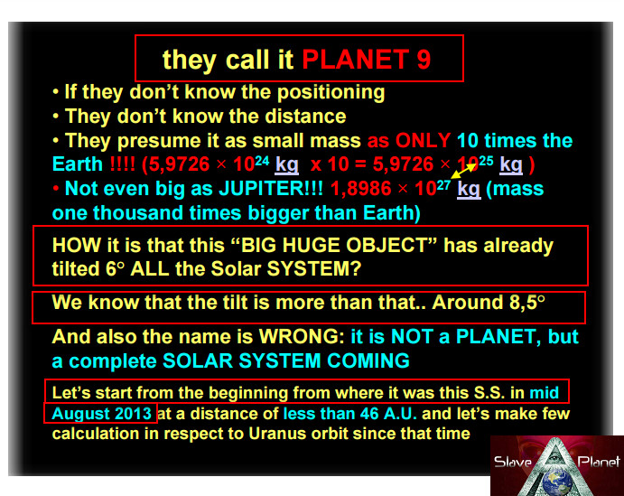 Planet 9 v Planet X Mass Orbits and more
